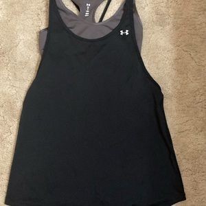 Under Armour tank top with built in sports bra